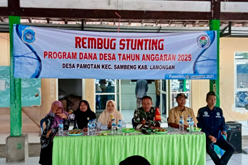 Desa Pamotan Gelar Rembug Stunting, Wujudkan Generasi Sehat