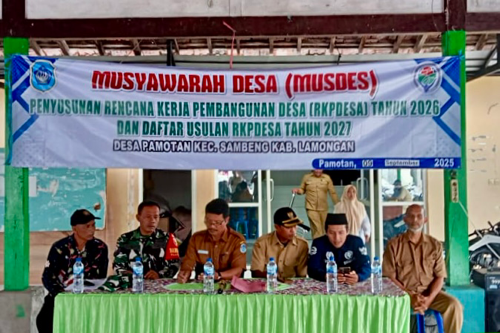 Desa Pamotan Gelar Musdes untuk Pembangunan Desa yang Lebih Maju