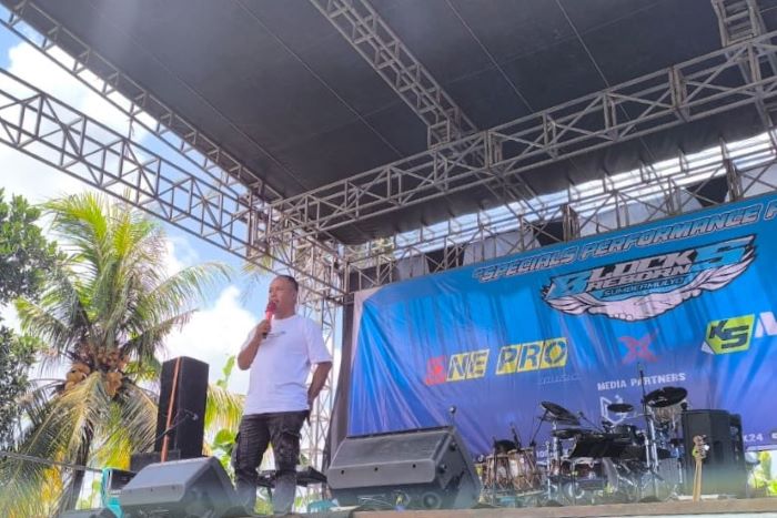 Kades Sumbermulyo Hadiri Gebyar Pentas Musik Pemuda Blok 5 Reborn