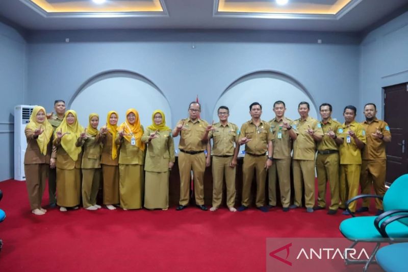 Dinas Kearsipan Bangka Dampingi Pemdes Dirikan Perpustakaan