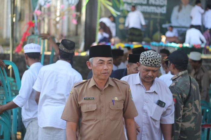 Kades Tamansari Beserta Jajarannya Hadiri Peringatan Maulid Nabi di Dusun Ampelgading