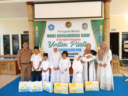 TP-PKK Desa Benelanlor Menggelar Maulid Nabi Muhammad SAW