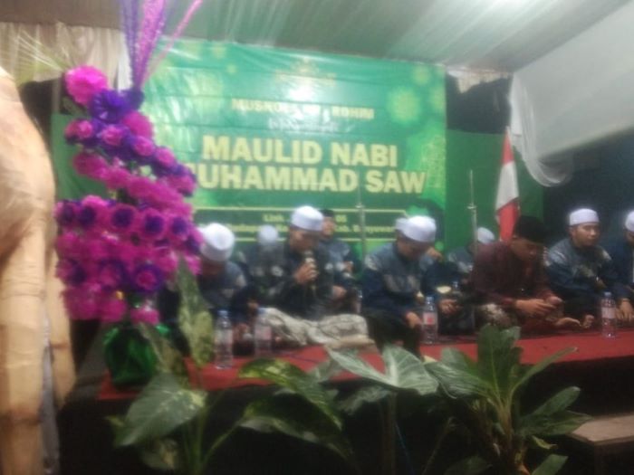 Peringatan Maulid Nabi di lingkungan RT 3 RW 5 Dusun Krajan Desa Dadapan
