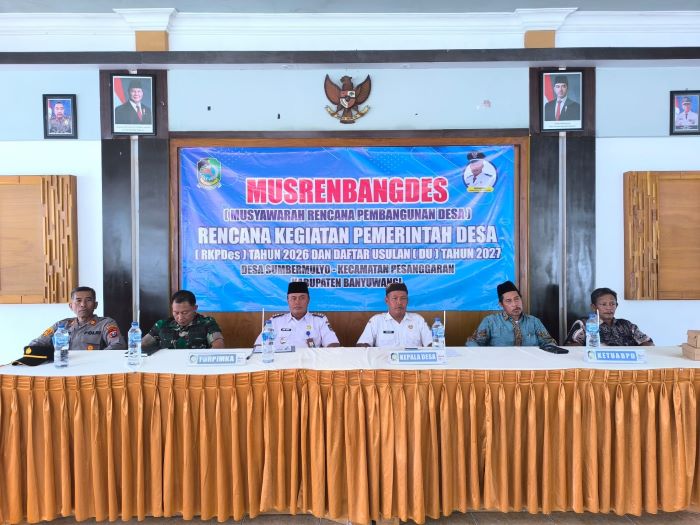 Musrenbangdes Desa Sumbermulyo Digelar untuk Membangun Masa Depan Desa