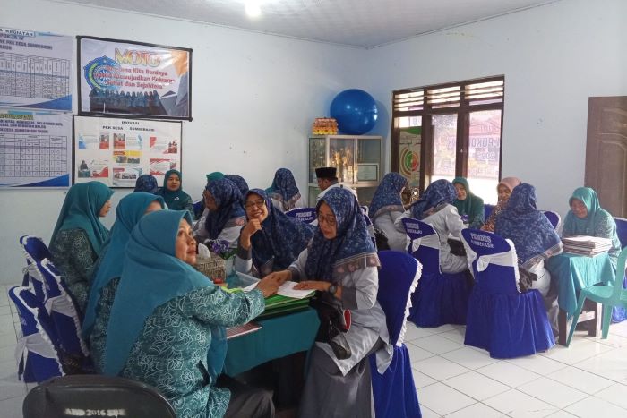 Penilaian Terhadap PKK Desa Sumberasri dalam 6 Besar Lomba PKK se-Kabupaten Banyuwangi