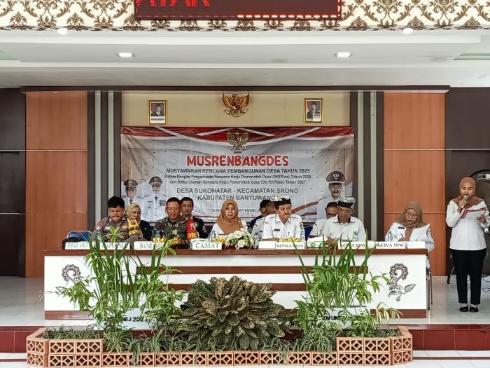 Susun RKPDes dan DU-RKP Desa, Pemerintah Desa Sukonatar Gelar Musrenbangdes Tahun 2025