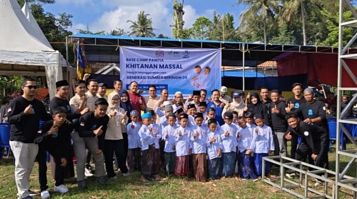 Rayakan Hari Lahir, Pemuda GSB 09 Gelar Khitan Masal dan Peringatan Maulid Nabi