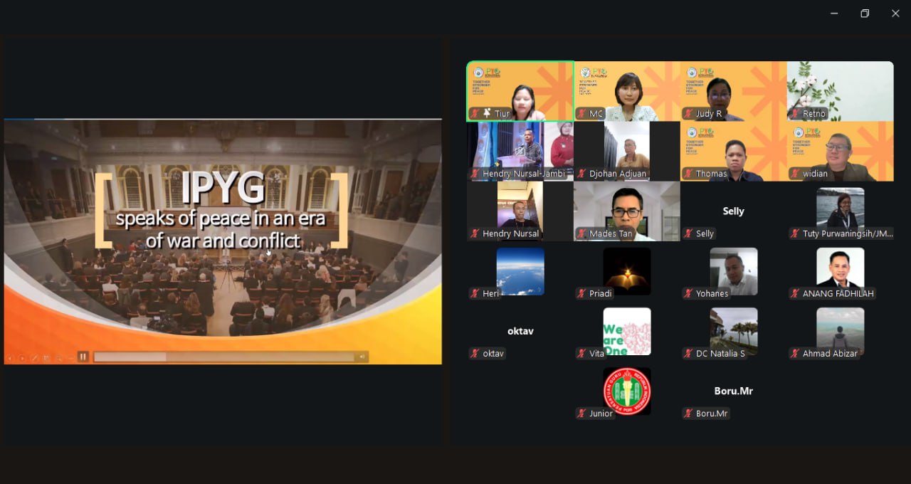 IPYG Gelar Sosialisasi Perdamaian: “Collaboration for Peace: Together Stronger for Peace”