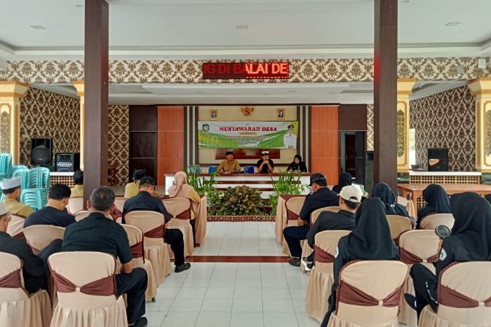 Musdes Penetapan RKPDes Tahun Anggaran 2026 Desa Sukonatar