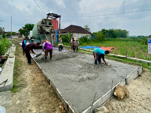 Desa Candisari Bangun Rabat Beton untuk Meningkatkan Infrastruktur