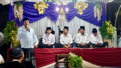 Hadiri Acara Maulid Nabi di Dusun Jurangjero, Kades Kalirejo Ajak Daftar Program Perlinsos 2025
