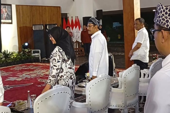 Bahas Digitalisasi Bansos 2025, Kades Pendarungan Hadiri Dialog Bersama Mensos dan Bupati Banyuwangi
