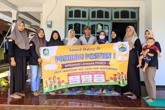 Kegiatan ILP Posyandu oleh Posyandu Penitian I Desa Tamansari