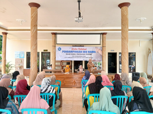 TP-PKK Desa Benelanlor Gelar Kelas Edukasi Pendampingan Ibu Hamil