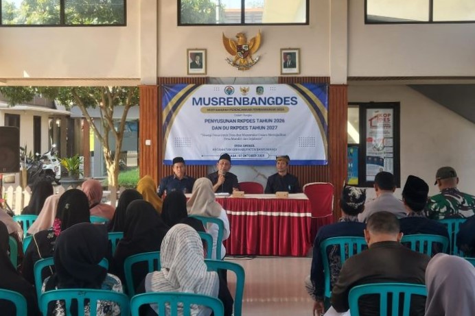 Demi Kepentingan Masyarakat, Pemerintah Desa Grogol Menggelar Musrenbangdes Tahun 2025