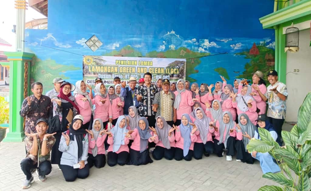 Desa Sumbersari Berpartisipasi dalam Lomba Lamongan Green and Clean 2025