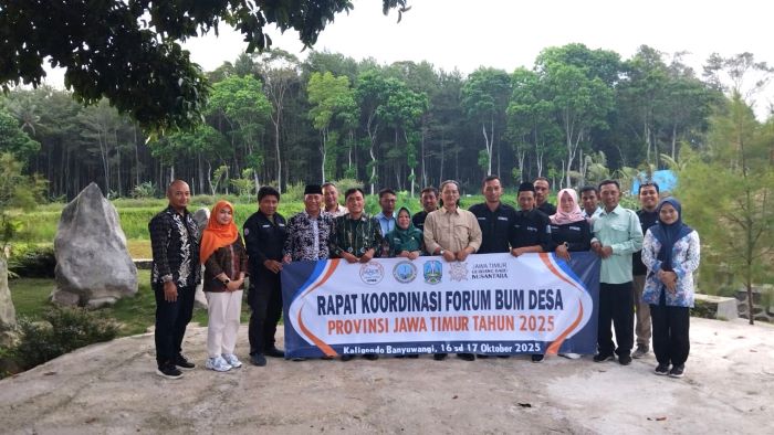 Desa Kaligondo Tuan Rumah Penguatan FB Jatim dan BUM Desa 2025