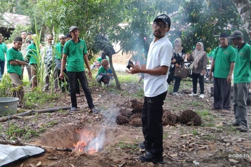 BPDP Dorong Petani Produksi Pupuk Hayati Biochar secara Mandiri