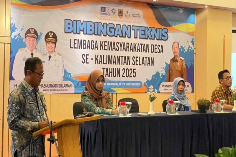 Pemprov Kalsel Perkuat Lembaga Desa melalui Bimtek LKD