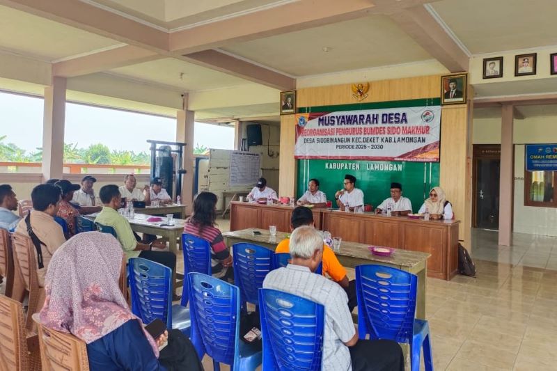 Desa Sidobinangun Gelar Musyawarah Desa untuk Reorganisasi BUMDes