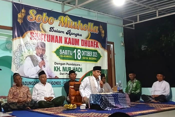 Shobo Musholla Ranting NU di Dusun Wadung Dolah RT 12 RW 03 Desa Kaligondo