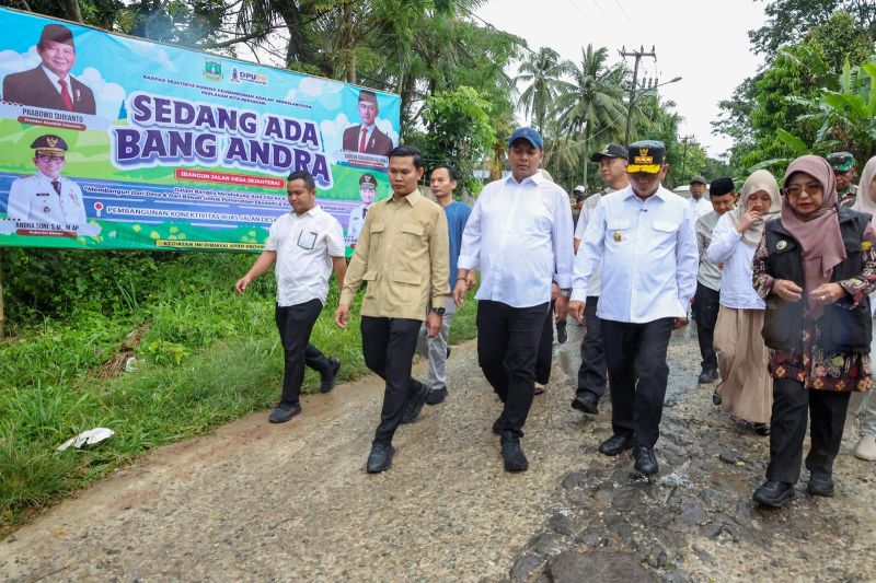 Pemprov Banten Bangun Jalan Desa Cadasari-Kaduela Guna Kesejahteraan