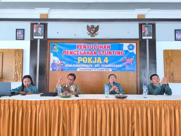 PKK Pokja 4 Desa Sumbermulyo Gelar Penyuluhan Pencegahan Stunting