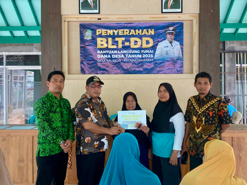 32 KPM Desa Kalirejo Terima Bantuan BLT DD Triwulan 3 Tahun 2025