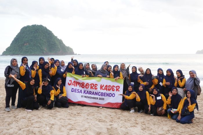 Jambore Kader Desa Karangbendo: Penuh Lomba Berbasis Kesehatan, Gotong-royong, Kekompakan, dan Lain-lain