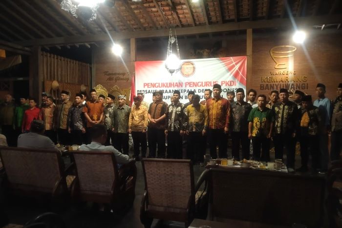 Kades Kandangan Hadiri Pengukuhan Pengurus PKDI Kabupaten Banyuwangi periode 2025 - 2030