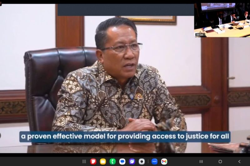 Menkum Sebut Posbankum Efektif Sediakan Akses untuk Keadilan