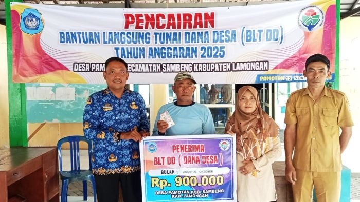 Pencairan BLT Dana Desa (BLT DD) Tahun Anggaran 2025 Desa Pamotan