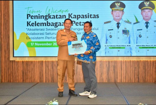 Desa Pataan Raih Penghargaan Harapan 1 Bidang Pertanian dan Peternakan Kabupaten Lamongan