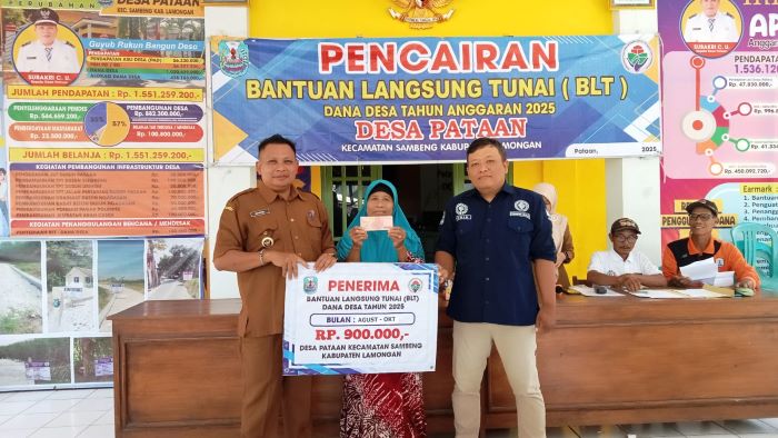 Pemerintah Desa Pataan Salurkan BLT Periode Agustus–Oktober kepada 21 KPM