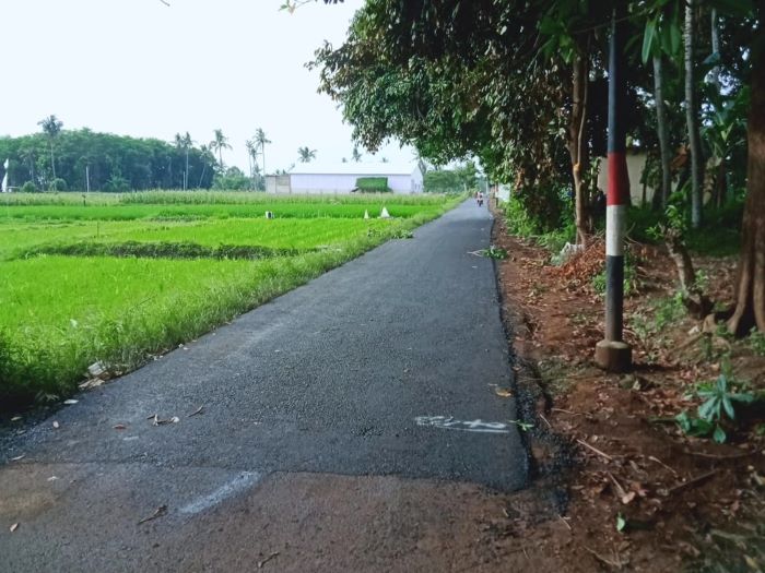 Pengaspalan di Dusun Secawan Desa Dadapan