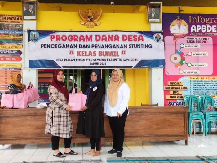 Kelas Ibu Hamil Program Dana Desa Tahun 2025 Desa Pataan