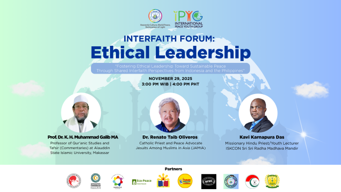 Pemuka Agama Mengimbau Warga untuk Menjunjung Kepemimpinan Etis di Tengah Isu Korupsi