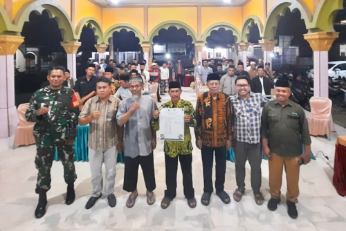 Rapat Pleno Penandatanganan Kerjasama tentang Pengolahan Sampah di Desa Parijatah Kulon